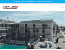 Tablet Screenshot of malibumotel.net